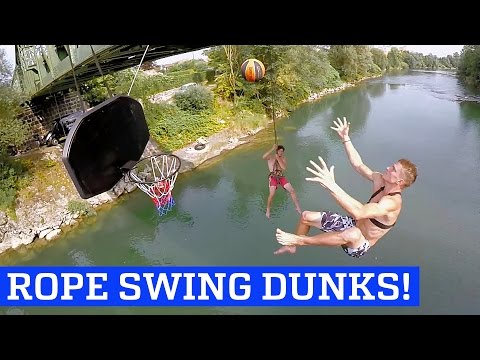 Epic Rope Swing Acrobatic Dunks by Dunking Devils | People Are Awesome - UCIJ0lLcABPdYGp7pRMGccAQ