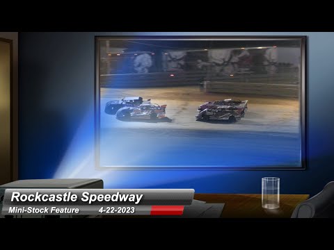 Rockcastle Speedway - Mini-Stock Feature - 4/22/2023 - dirt track racing video image
