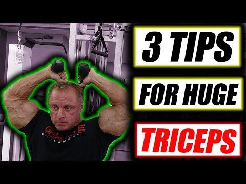 3 Tips to get Monster Triceps fast - UCmSEdfW3LpEKyLiCDWBDdVQ