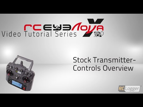 RC Logger NovaX 350 - Stock Transmitter - Controls Overview - UCKnM917YTMnAskz14vqBQow