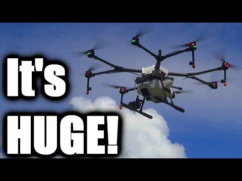 Building dives with the DJI Agris agricultural drone - UCQ2sg7vS7JkxKwtZuFZzn-g