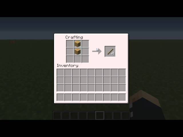 How to make Stick in Minecraft