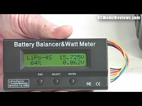 Review: RCTimer wattmeter, balancer and battery charge indicator for RC models - UCahqHsTaADV8MMmj2D5i1Vw