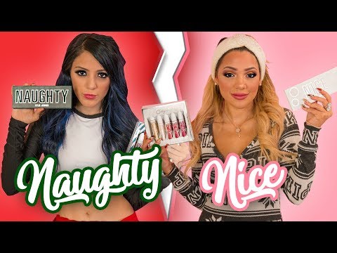 NAUGHTY vs. NICE Twin Makeup Tutorials ❄ Niki and Gabi - UCuVHOs0H5hvAHGr8O4yIBNQ