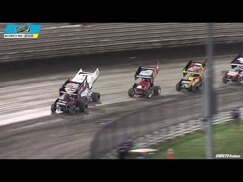 Knoxville Raceway 360 Highlights / July 8, 2023 - dirt track racing video image
