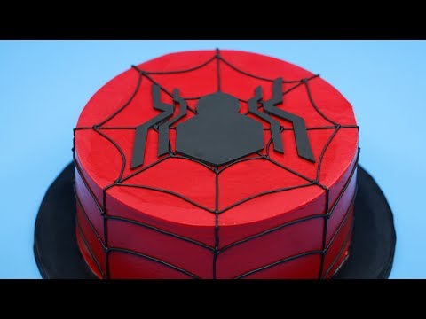 HOW TO MAKE A SPIDERMAN CAKE - NERDY NUMMIES - UCjwmbv6NE4mOh8Z8VhPUx1Q