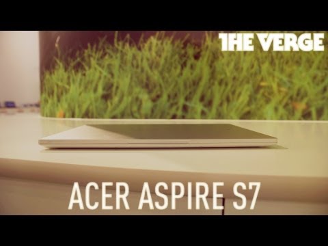 Acer Aspire S7 Windows 8 Touchscreen Ultrabook hands-on demo - UCddiUEpeqJcYeBxX1IVBKvQ