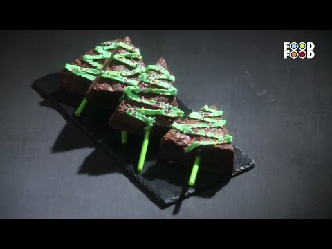 Mummy Ka Magic | Brownie Christmas Tree Recipe | Amrita Raichand - UCthIcpK06l9bhi9ISgreocw