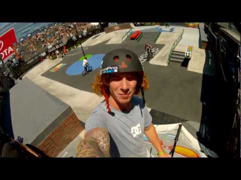 GoPro HD: BMX Street Course Preview with Jeremiah Smith and Chad Kerley - Summer X Games 2012 - UCqhnX4jA0A5paNd1v-zEysw