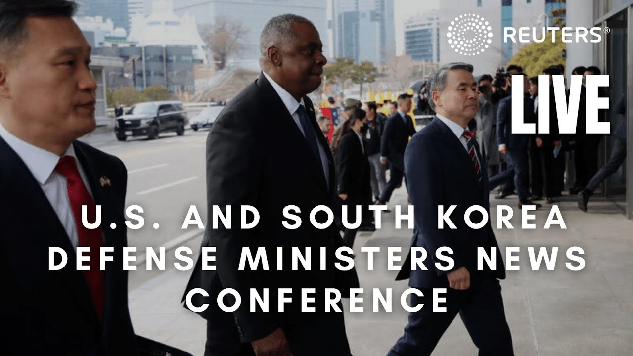 LIVE: U.S. and South Korea defense ministers hold news conference