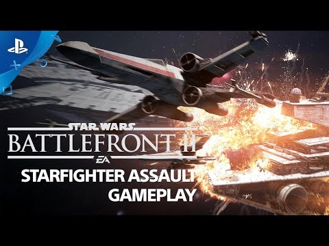 Star Wars Battlefront II - Starfighter Assault Gameplay Demo | PS4 - UC-2Y8dQb0S6DtpxNgAKoJKA