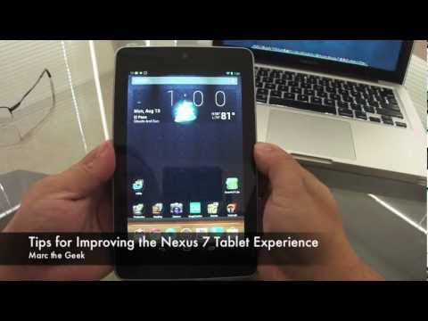 Tips for improving the Nexus 7 Tablet Experience (UPDATE:READ DESCRIPTIONS) - UCbFOdwZujd9QCqNwiGrc8nQ