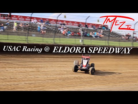 ELDORA SPEEDWAY Let’s Race Two - dirt track racing video image