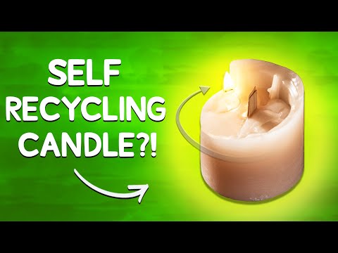 Spiral Candle Recycles Itself Into a Pillar Candle - UCDRbNGFusqlXX4a5vwi9ouQ