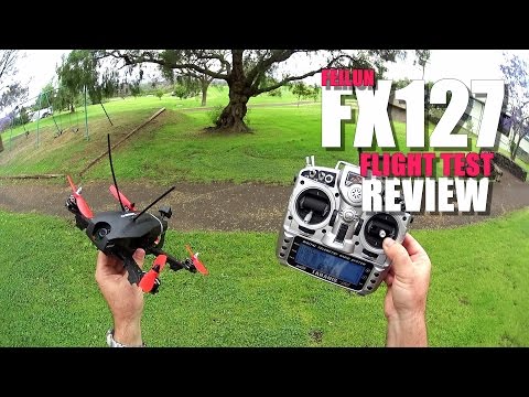 FEILUN FX-127 Chaser FPV Race Drone Review - Part 2 - [Flight / SMASH! Test] - UCVQWy-DTLpRqnuA17WZkjRQ