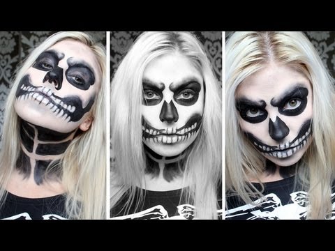 ♡ Angry Skeleton Makeup ♡ Halloween Costume ft Romwe - UCMpOz2KEfkSdd5JeIJh_fxw