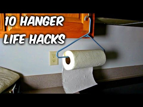 10 Hanger Life Hacks - UCe_vXdMrHHseZ_esYUskSBw