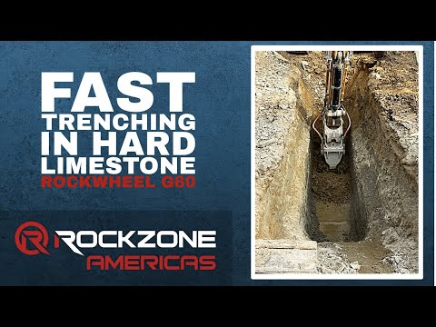 Rockwheel G60 Cutting Hard Chicago Limestone