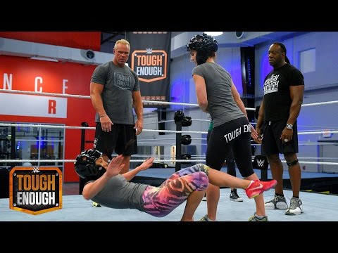 Sara gets slammed by Billy: WWE Tough Enough, July 14, 2015 - UCJ5v_MCY6GNUBTO8-D3XoAg