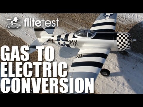 Flite Test - Gas to Electric Conversion - FLITE TIP - UC9zTuyWffK9ckEz1216noAw