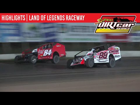 Super DIRTcar Series Big Block Modifieds | Land of Legends Raceway | August 13, 2024 | HIGHLIGHTS - dirt track racing video image