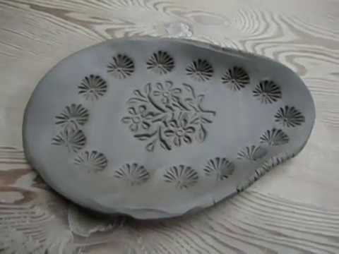 年長組卒園記念陶芸制作の様子