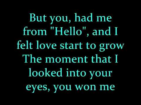 Kenny Chesney You Had Me From Hello Lyrics - UC3-HpMtyOQB_UEXv1mNT_pw