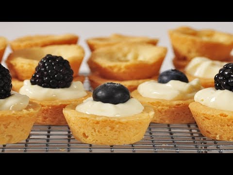 Shortbread Tarts Recipe Demonstration - Joyofbaking.com - UCFjd060Z3nTHv0UyO8M43mQ