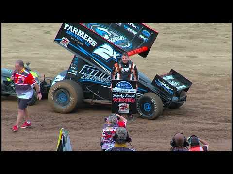 JUSTIN SANDERS 2024 NARC CHAMPION - dirt track racing video image