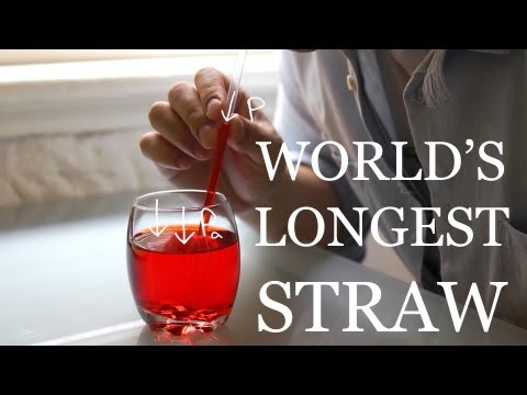 World's Longest Vertical Straw - UCHnyfMqiRRG1u-2MsSQLbXA