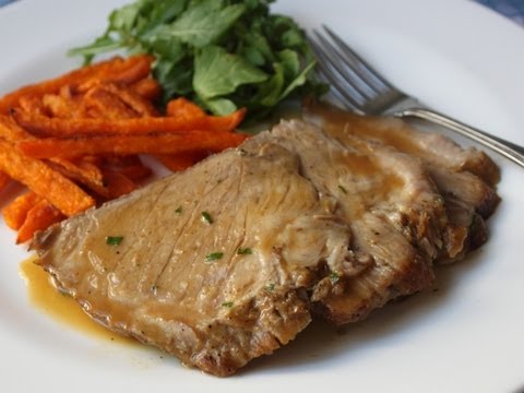 Slow Cooker Cider Braised Pork Roast Recipe - UCRIZtPl9nb9RiXc9btSTQNw