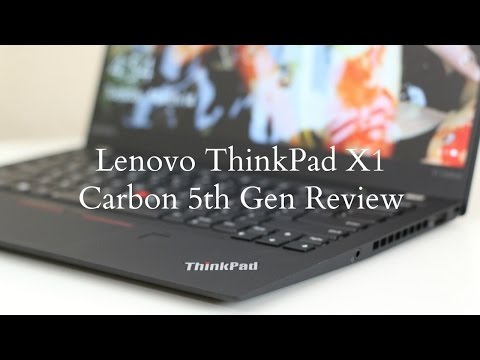 Lenovo ThinkPad X1 Carbon 5th Gen Review 2017 - UCVsi0wnITAr-FcY9LhBd6kg