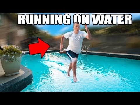 RUNNING ON WATER CHALLENGE!!  - UCANBW6ACWi9huiCfbKk1pbQ