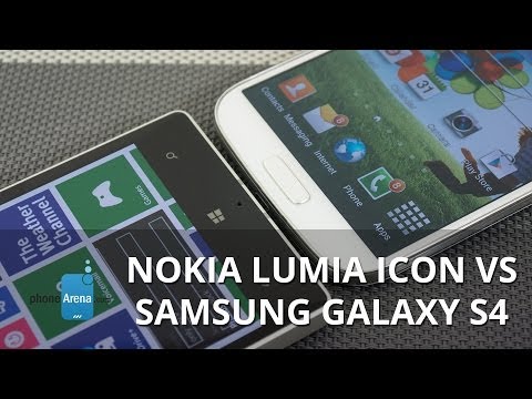 Nokia Lumia Icon vs Samsung Galaxy S4 - UCwPRdjbrlqTjWOl7ig9JLHg