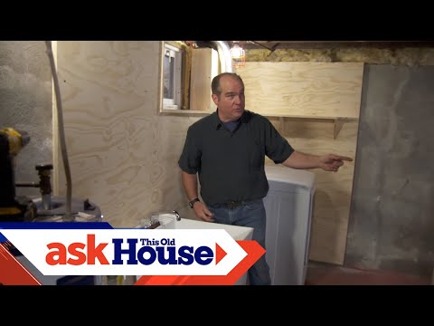 How to Install a Basement Laundry | Ask This Old House - UCUtWNBWbFL9We-cdXkiAuJA