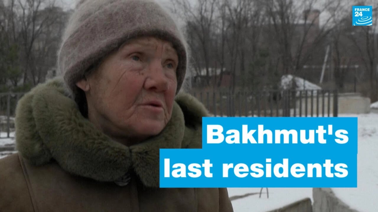 A day in Bakhmut as Ukrainian city’s last residents face Russian advance • FRANCE 24 English