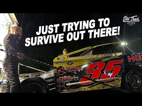 It's Called Battle Of The Bullring For A Reason! Accord Speedway Short Track Super Series - dirt track racing video image