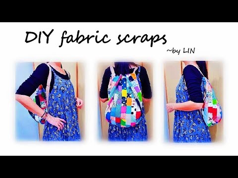 DIY fabric scraps ‖ Here's the way to use them up！ |如何运用碎布 #HandyMum
