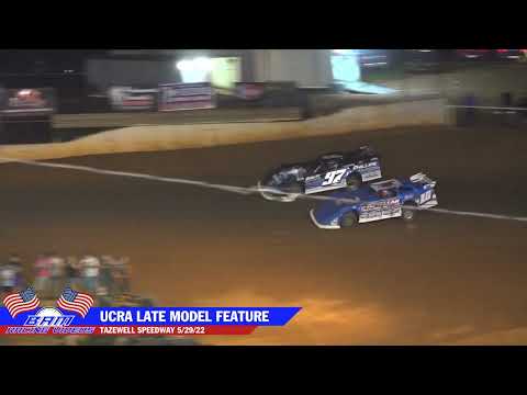 UCRA Late Model Feature  - Tazewell Speedway 5/29/22 - dirt track racing video image