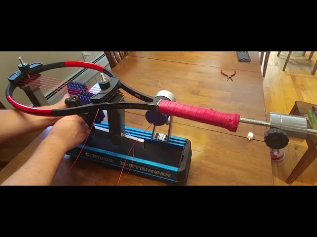 How to Use a Tennis Stringing Machine