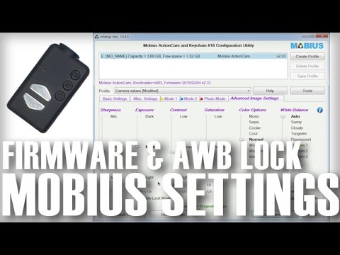 Mobius 1080p HD Camera Firmware Update 2.33 AWB Lock Feature - UCOT48Yf56XBpT5WitpnFVrQ