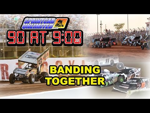 SprintCarUnlimited 90 at 9 for Wednesday, July 9th: Local tracks ban together on an issue - dirt track racing video image