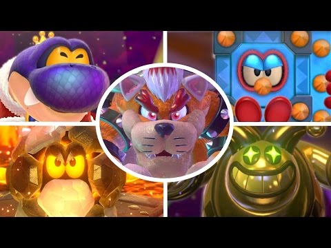 Super Mario 3D World - All Bosses (No Damage) - UC-2wnBgTMRwgwkAkHq4V2rg