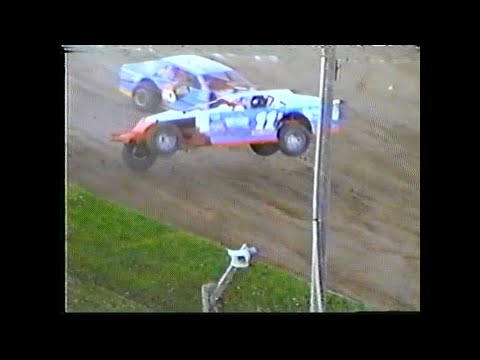 Mid-1990’s Best Races/Worst Wrecks Volume 7 – Cedar Lake Speedway - dirt track racing video image