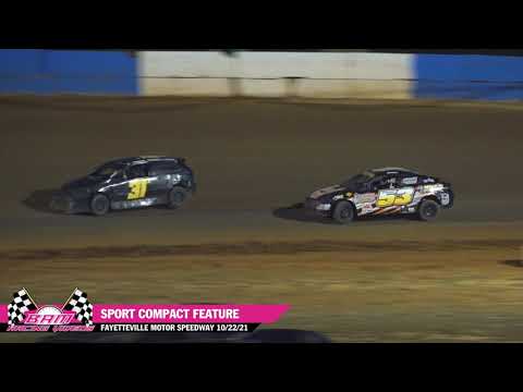 Sport Compact Feature - Fayetteville Motor Speedway 10/22/21 - dirt track racing video image