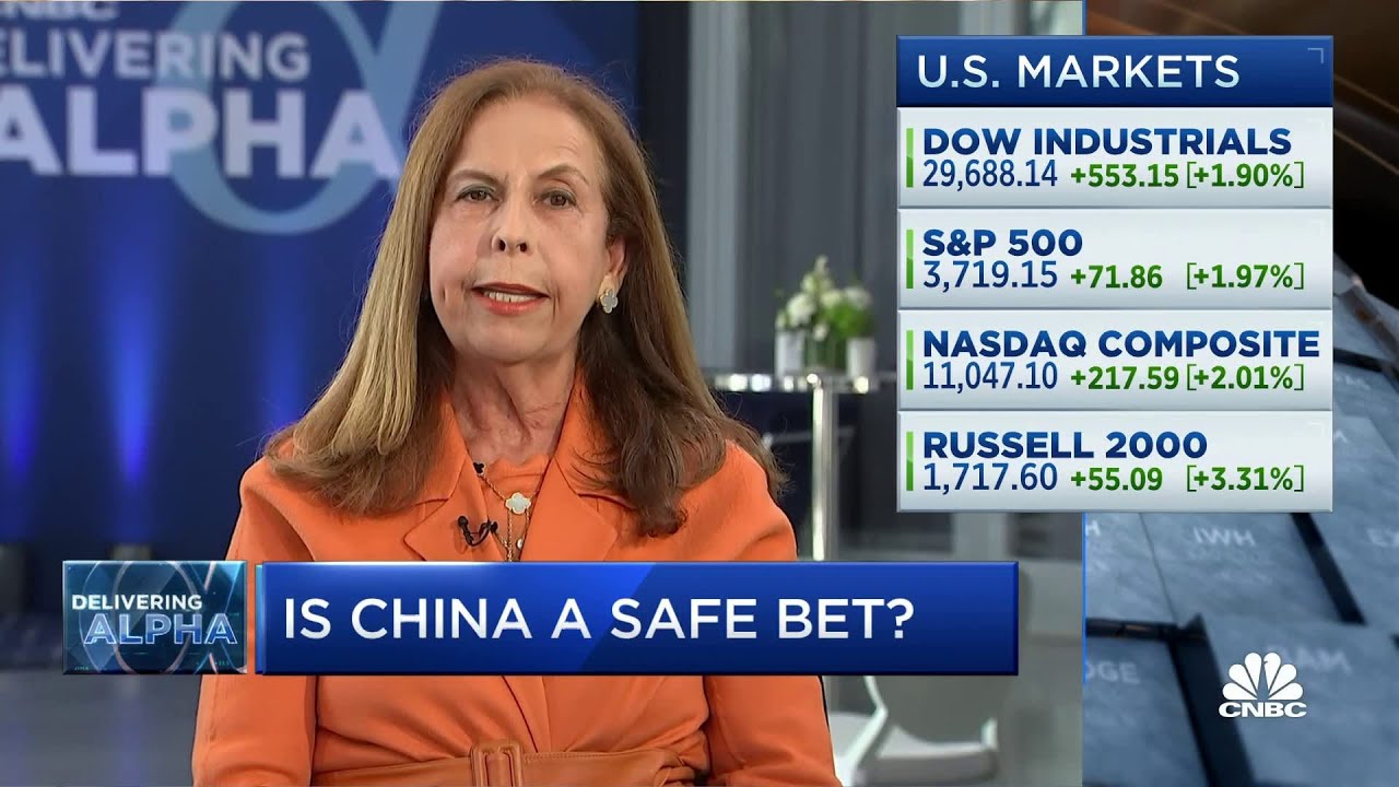 China’s growth rate is not sustainable, says Afsaneh Beschloss, RockCreek founder and CEO