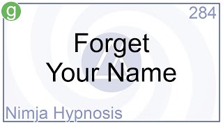 Hypnosis - Forget Your Name