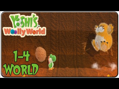 Yoshi's Woolly World Walkthrough World 1-4 Big Montgomery's Fort - UCF1EGrZiEfEP7bsa3AFJrJA