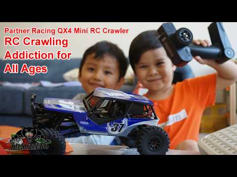 Partner Racing QX4 Rock Crawlers and Kids indoor RC Crawling Challenge - UCsFctXdFnbeoKpLefdEloEQ