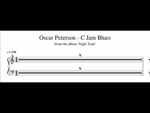 C Jam Blues: The Best Sheet Music